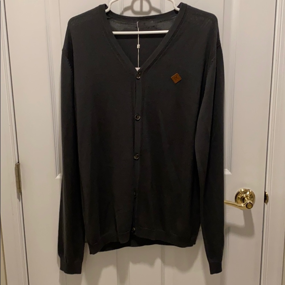 Cross Sportswear Merino Wool Cardigan NWT